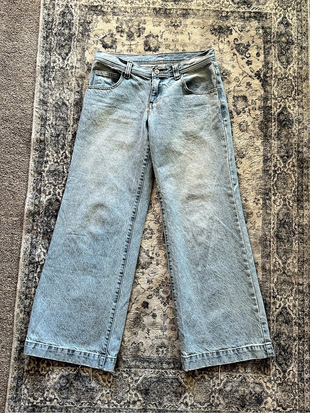J. GALT Straight Leg Jeans in Blue Size Small Like New